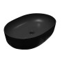 Lavabo Ovale 60x40 da Appoggio serie Nolita Nero 2