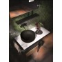 Installato Lavabo Ø40 H15 da Appoggio serie Nolita Nero