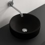 Lavabo Ø35 H15 da Appoggio serie Nolita Nero