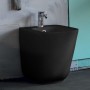 Bidet Monoforo a Pavimento serie Tribeca Nero