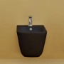Bidet Monoforo Sospeso serie Tribeca Nero 2