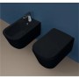 Bidet Monoforo Sospeso serie Tribeca Nero 3