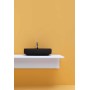 Lavabo 60x38 da Appoggio serie Tribeca Nero 3