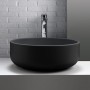 Lavabo C2 Appoggio Ø46 H17 serie Lavabi D'arredo Nero 2