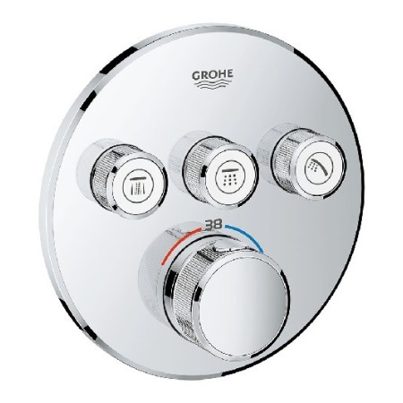 Miscelatore termostatico 3 Via serie Grohtherm