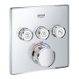 Miscelatore termostatico 3 Vie Quadro serie Grohtherm