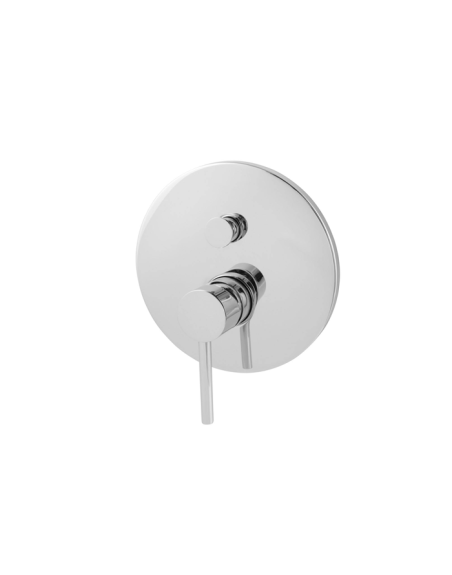Miscelatore monocomando incasso doccia con deviatore serie Rubilla