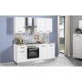 Cucina Bloccata 195x60x216 cm Lavello Destra