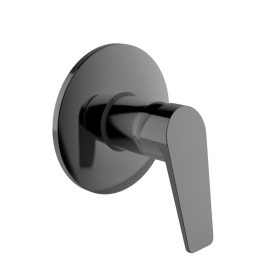 Miscelatore Monocomando Incasso Doccia serie Napoli Nero