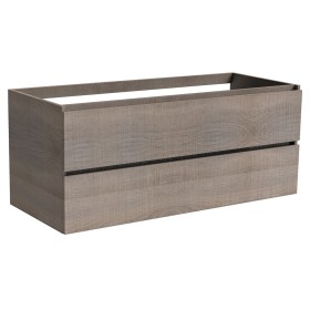 Base Sospesa in Legno Rovere Tartufo 120x50 cm