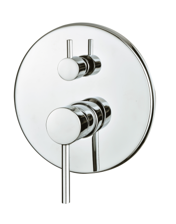 Miscelatore monocomando incasso doccia con deviatore serie Luvola 35