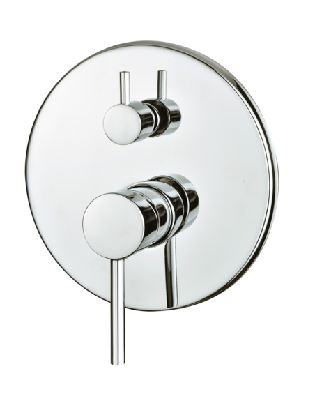 Miscelatore monocomando incasso doccia con deviatore serie Luvola 35