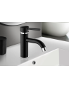 Miscelatore monocomando lavabo serie Luvola 35 nero