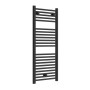 Termoarredo Dritto 45x111 cm Nero