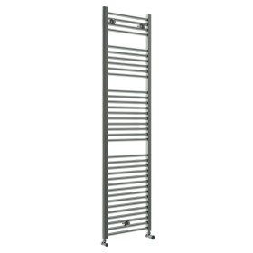 Termoarredo d'Acqua Dritto 50x170 cm Nickel