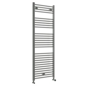 Termoarredo d'Acqua Dritto 50x142 cm Nickel