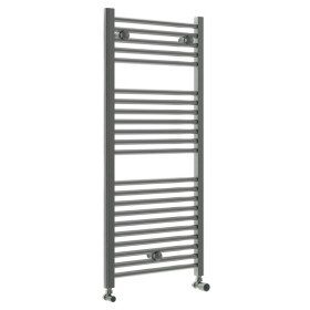 Termoarredo d'Acqua Dritto 50x111 cm Nickel