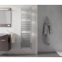 Termoarredo d'Acqua Dritto 45x170 cm Cromo Installato