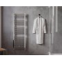 Termoarredo d'Acqua Dritto 45x142 cm Cromo Installato