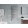 Termoarredo d'Acqua Dritto 60x111cm Cromo Installato