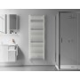 Termoarredo d'Acqua Dritto 60x170 cm Bianco Installato