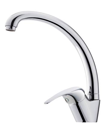 Miscelatore cucina con canna alta girevole serie Niseta