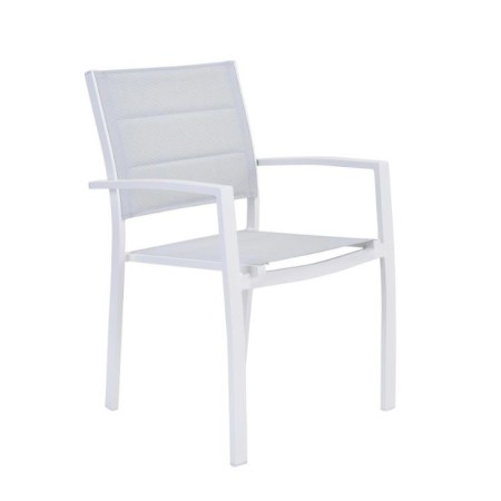 Sedia con Braccioli Bianca