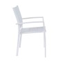 Sedia con Braccioli Bianca 2