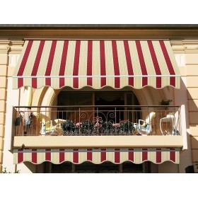 Tenda da Sole Beige / Bordeaux  3