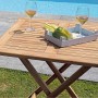 Tavolo da Giardino in Legno 80x80 cm 3