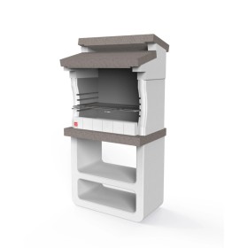 Barbecue Fisso in Muratura 80x51,5x160 cm