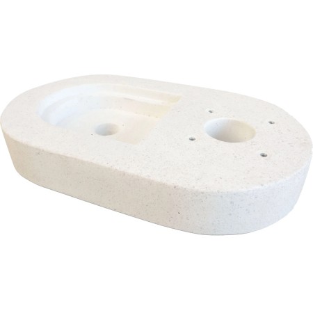 Base per Fontana Tonda 27x43x6 cm