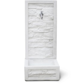 Fontana da Giardino Bianca H 92 cm