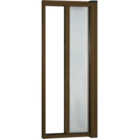 Zanzariera Sottile Avvolgibile 160x250 cm Marrone