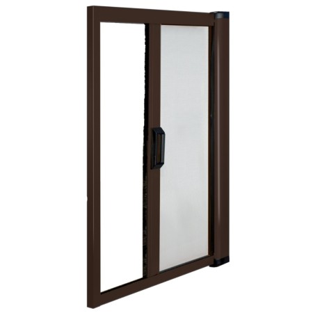 Zanzariera Avvolgibile 140x240 cm Marrone