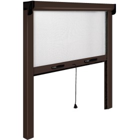 Zanzariera Avvolgibile 140x250 cm Marrone
