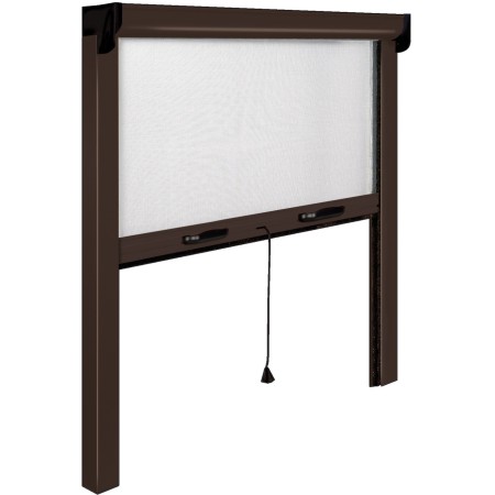 Zanzariera Avvolgibile 140x250 cm Marrone