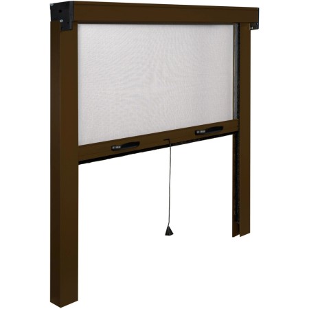 Zanzariera Avvolgibile 160x170 cm Marrone