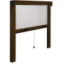Zanzariera Avvolgibile 160x170 cm Marrone