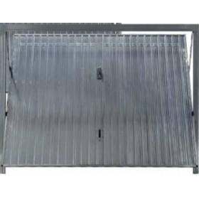Porta Basculante per Garage Manuale in Acciaio