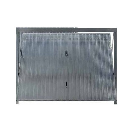 Porta Basculante per Garage Manuale in Acciaio
