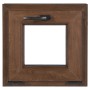 Finestra in PVC Noce 45x45 cm