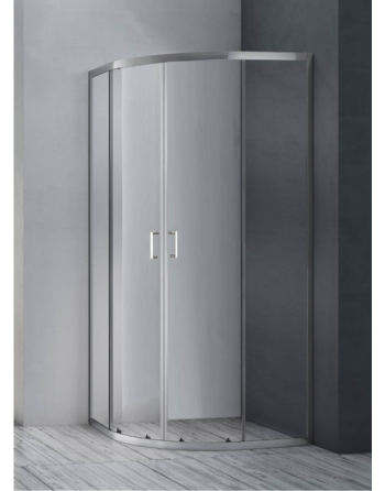 Box Doccia ad Angolo Semicircolare 90x90x190 cm Kokis