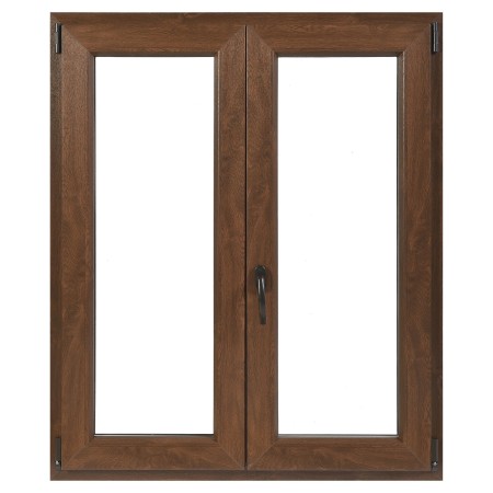 Finestra in PVC 2 Ante Noce 120x140 cm