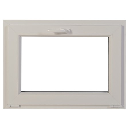 Finestra in PVC Bianco 80x45 cm