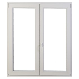 Finestra in PVC 2 Ante Bianca 100x140 cm