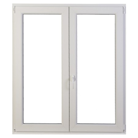 Finestra in PVC 2 Ante Bianca 100x140 cm