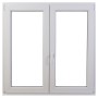 Finestra in PVC 2 Ante Bianca 120x120 cm