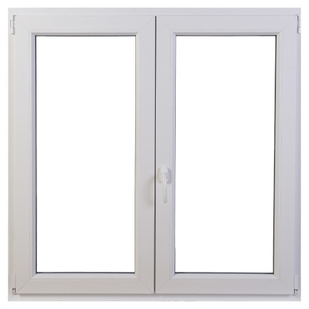 Finestra in PVC 2 Ante Bianca 120x120 cm