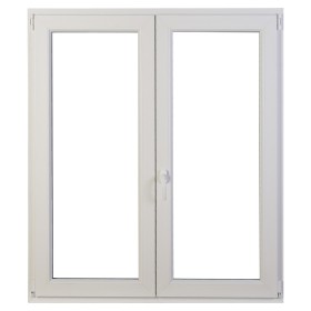 Finestra in PVC 2 Ante Bianca 100x120 cm
